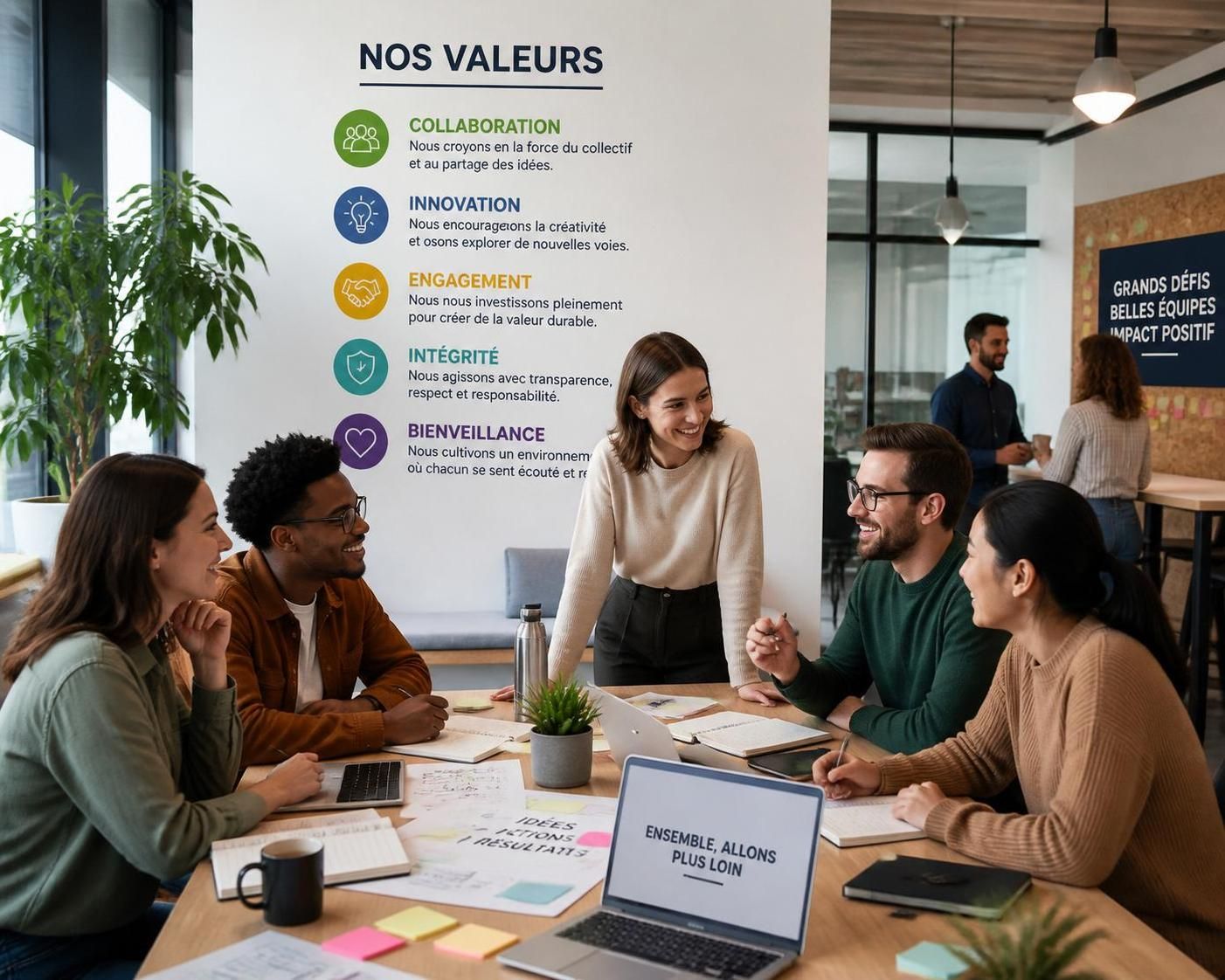 découvrez comment définir et renforcer la culture d’entreprise pour affirmer l’identité unique de votre société et stimuler l’engagement de vos collaborateurs.