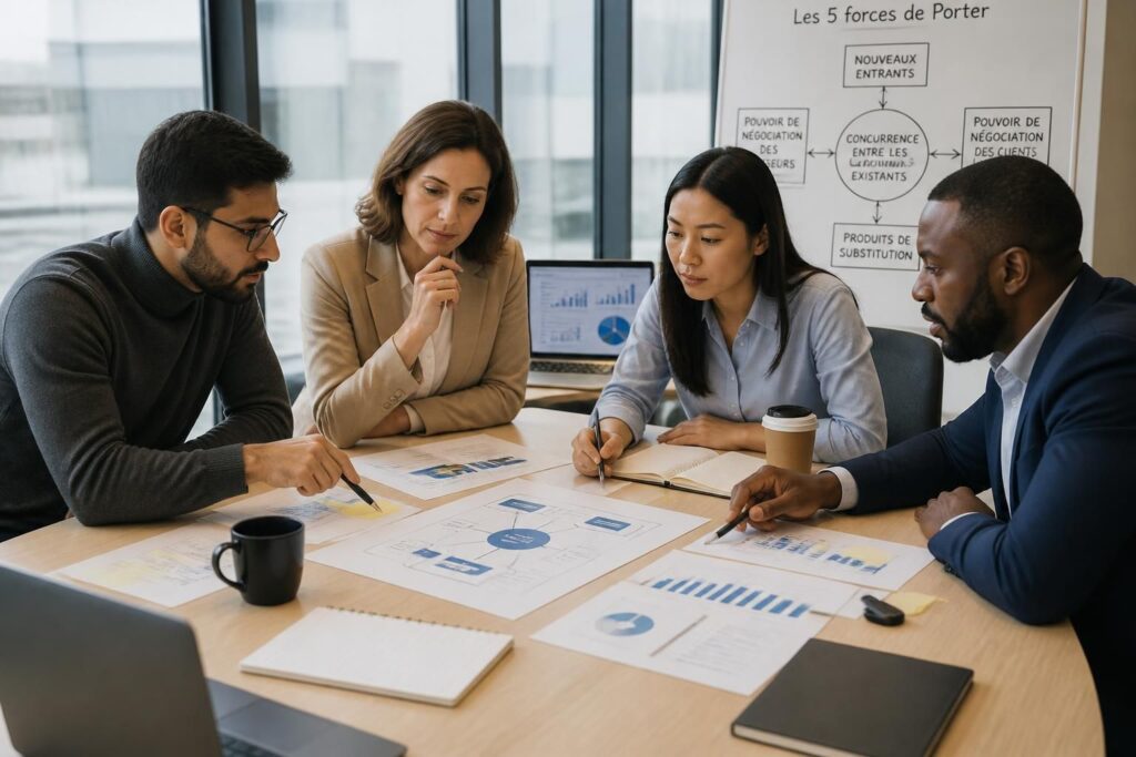 découvrez comment maîtriser l'analyse stratégique avec un exercice corrigé sur les 5 forces de porter, un outil essentiel pour comprendre la compétitivité d'une entreprise.
