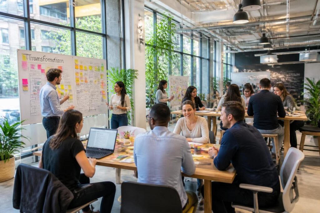 découvrez comment aménager un espace de créativité peut dynamiser votre entreprise et stimuler l'innovation pour des résultats durables.