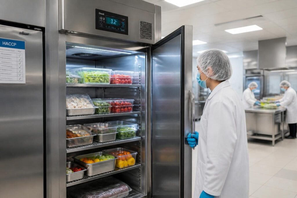 découvrez les normes essentielles pour garantir la sécurité alimentaire avec un caisson frigorifique en entreprise et assurer la conservation optimale des produits.