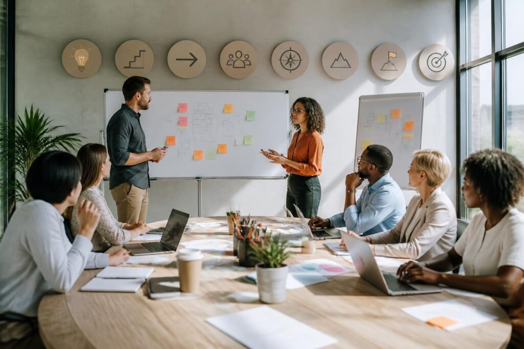 découvrez les 8 étapes clés du modèle kotter pour réussir la transformation et le changement en entreprise. adoptez une approche efficace pour garantir le succès de vos projets de changement organisationnel.