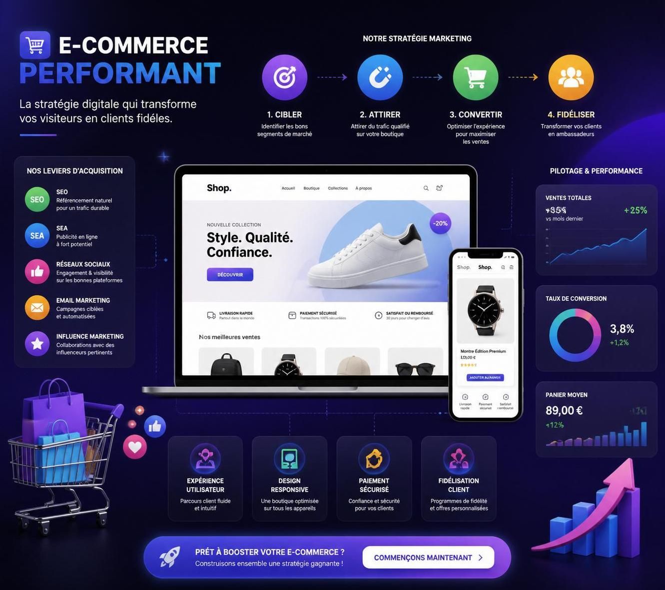découvrez les stratégies gagnantes pour booster votre boutique en ligne avec e-commerce magazine. conseils, astuces et tendances pour maximiser vos ventes et réussir votre business digital.