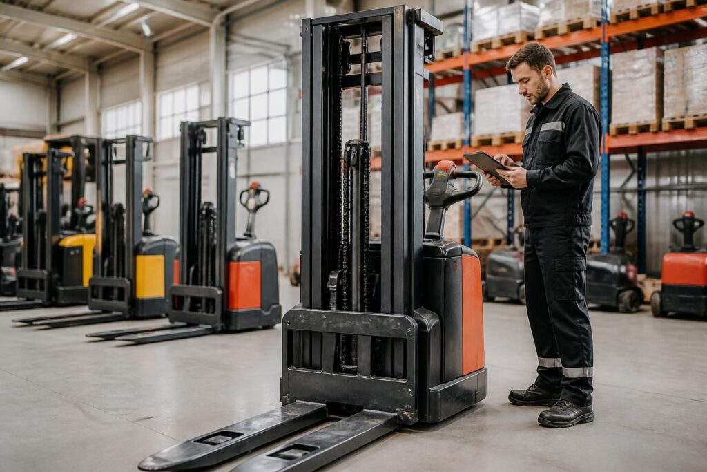 découvrez comment choisir un gerbeur électrique d'occasion fiable grâce à nos conseils pratiques pour éviter les erreurs et faire le meilleur choix.