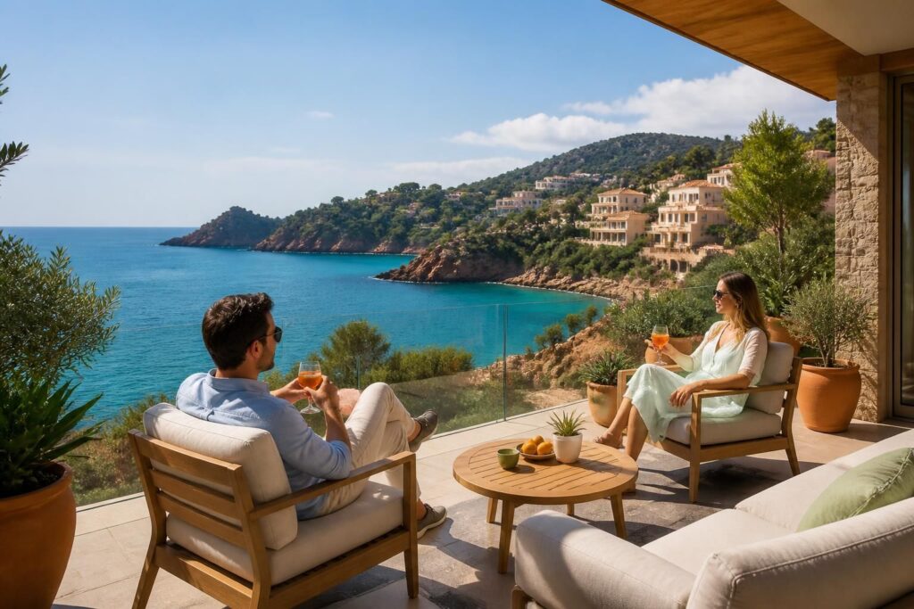 découvrez nos locations à l’année à saint-raphaël et profitez d’une terrasse ensoleillée au cœur de la côte d’azur pour un cadre de vie idéal toute l’année.
