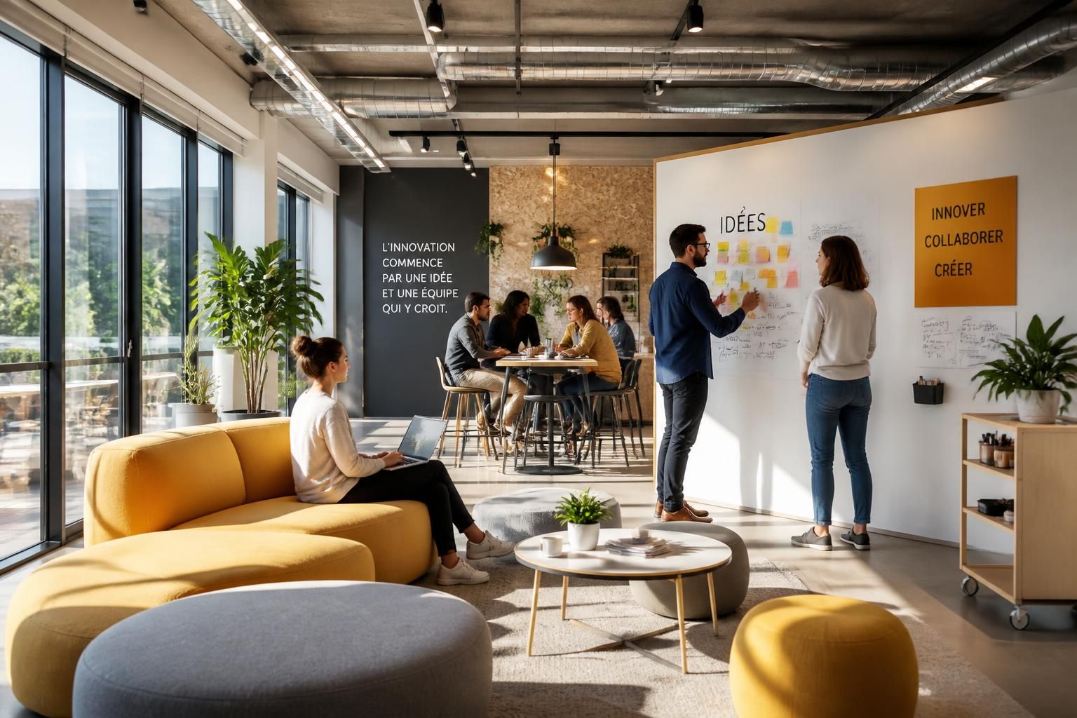 découvrez comment aménager un espace de créativité peut transformer votre entreprise en un véritable moteur d'innovation, stimulant la collaboration et générant des idées novatrices.